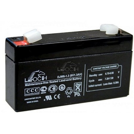 DJW6-1,3 аккумуляторная батарея 6В-1.3А/ч