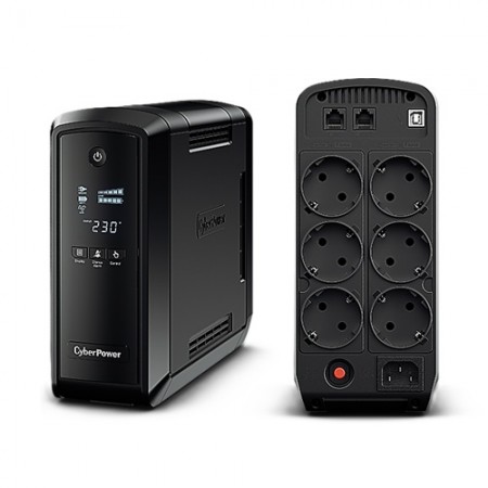 CP900EPFCLCD 900VA/540W USB/RJ11/45 (6 EURO) источник бесперебойного питания