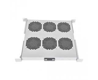 R-FAN-6K-1U Модуль вентиляторный 19", 1U, 6 вентиляторов, с контроллером температуры