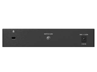 DGS-1008P/E1A неуправляемый коммутатор, суммарная РоЕ-мощность 80Вт