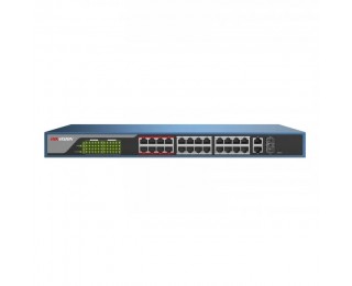 DS-3E0326P-E/M(B) неуправляемый PoE-коммутатор