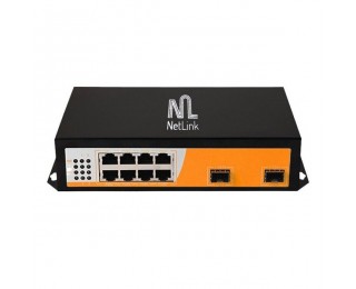 NL-SW-AFG-08/02S коммутатор неуправляемый PoE