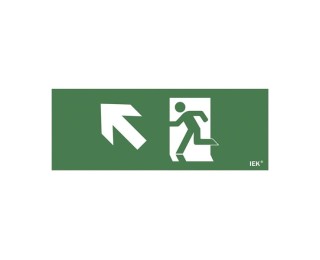 Этикетка самоклеящаяся 240х90мм "Фигура/стрелка вверх влево" (LPC10-1-24-09-FVVNAL)