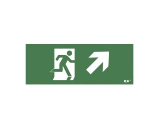 Этикетка самоклеящаяся 240х90мм "Фигура/стрелка вверх вправо" (LPC10-1-24-09-FVVNAPR)