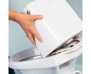 Установка унитаза