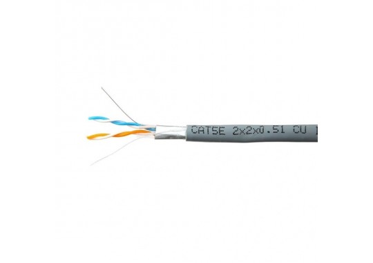 FTP 2x2x0,5 CAT5e INDOOR кабель экранированный витая пара