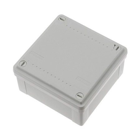 Коробка распаечная пластиковая без сальников IP56, 100х100х50мм