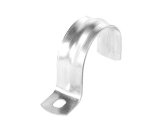 Скоба металлическая однолапковая