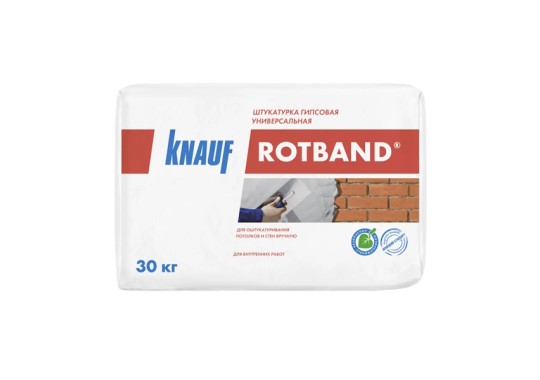 Штукатурка гипсовая Knauf Ротбанд