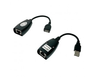 USB 2.0 удлинитель по витой паре (RJ45) до 30м