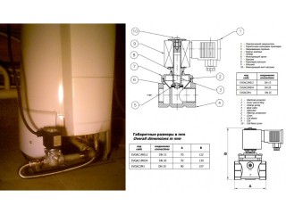 Установка электромагнитного клапана на газовый котел