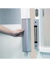 Установка электромагнитного замка на пластиковую дверь