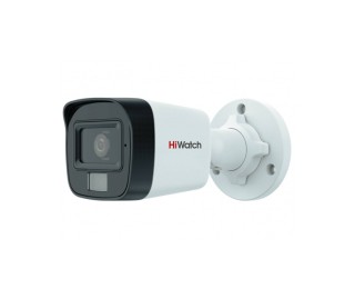 DS-T500A(B) уличная цилиндрическая HD-TVI видеокамера 5Мп с EXIR-подсветкой до 30м и микрофоном