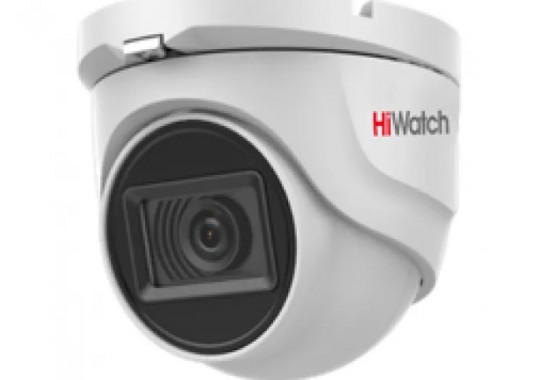 HiWatch DS-T503(С) уличная купольная HD-TVI камера 5Мп с EXIR-подсветкой до 30м