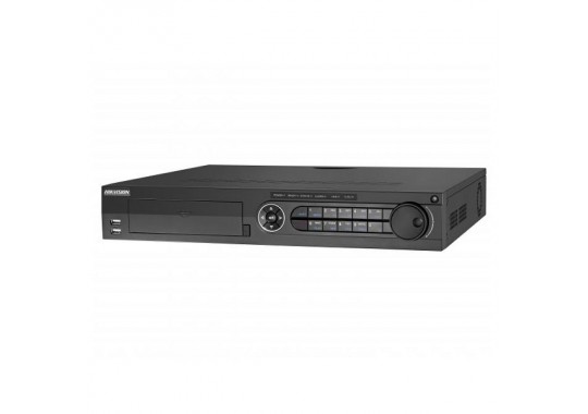 DS-8132HUHI-K8 32-канальный гибридный HD-TVI регистратор для аналоговых/ HD-TVI, AHD и CVI камер + 16 каналов IP @ 8Мп (до 48 каналов с полным замещением аналоговых каналов)