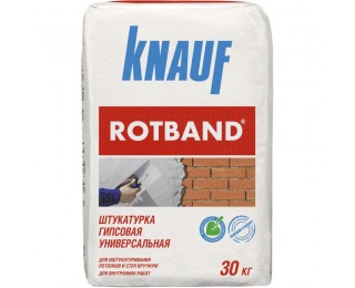 Штукатурка гипсовая Knauf Ротбанд