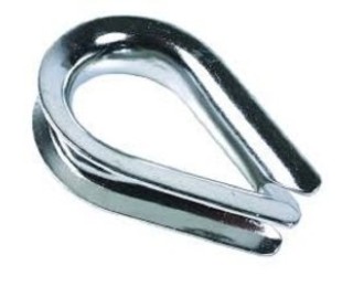 DIN6899 М3 коуш для стальных канатов