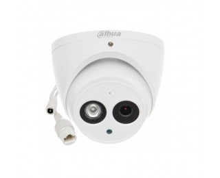 DH-IPC-HDW4830EMP-AS-0400B купольная 4К IP видеокамера 8Мп (4мм) с ИК-подсветкой до 50м и встроенным микрофоном