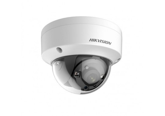 Hikvision DS-2CE57H8T-VPITF уличная купольная HD-TVI камера с EXIR-подсветкой до 30 м