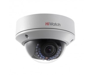 DS-T207P купольная HD-TVI видеокамера 2Мп (2.8-12мм) с ИК-подсветкой до 30м и PoC