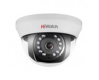 DS-T101 купольная HD-TVI-видеокамера 1Мп (2.8мм) с ИК-подсветка до 20м