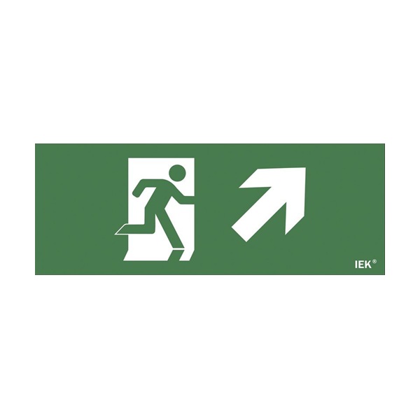 Этикетка самоклеящаяся 240х90мм "Фигура/стрелка вверх вправо" (LPC10-1-24-09-FVVNAPR)