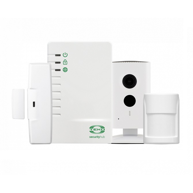 Security Hub комплект охранной сигнализации с видеокамерой с функциями Умный дом