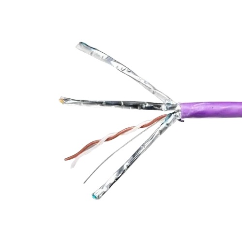 U/FTP 4PR CAT6A AWG23 LSZH 500МГц INDOOR кабель экранированный витая пара