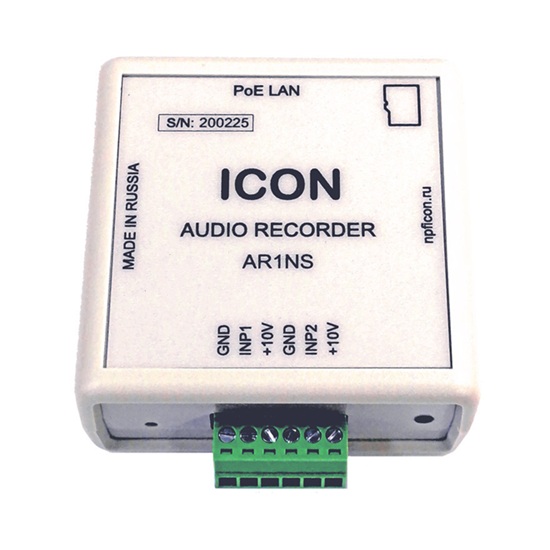 ICON AR1NS cетевой аудиорегистратор (IC-AR1NS)