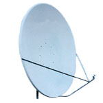 Спутниковая антенна 1.2х1.3м (без кронштейна), алюминий, офсет