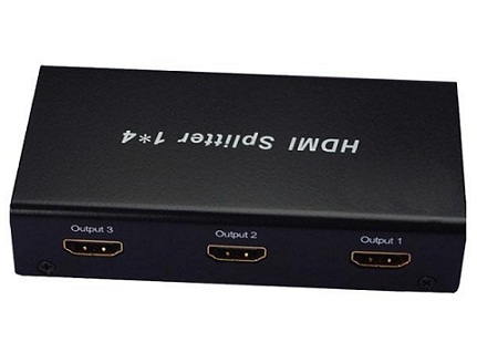 HDMI Splitter 1х4 разветвитель четырехпортовый внешний