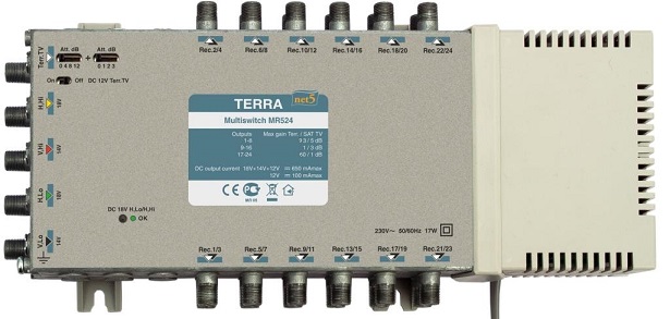 Мультисвич MR524 "TERRA" оконечный