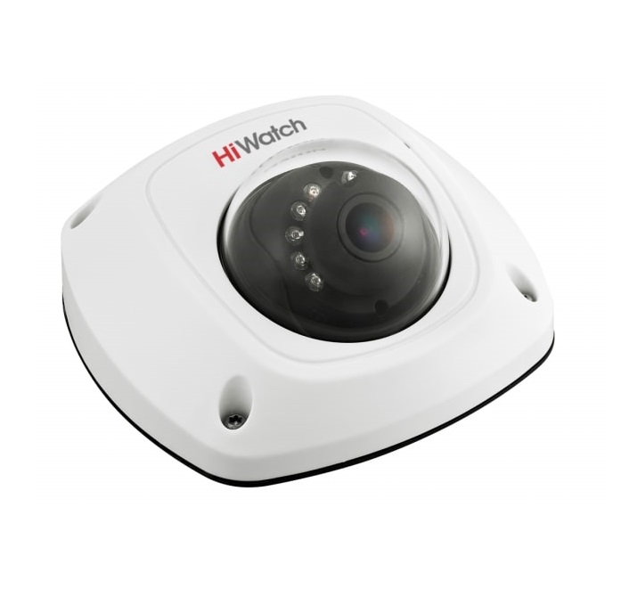 DS-T251 компактная купольная HD-TVI камера с ИК-подсветкой до 20м и микрофоном
